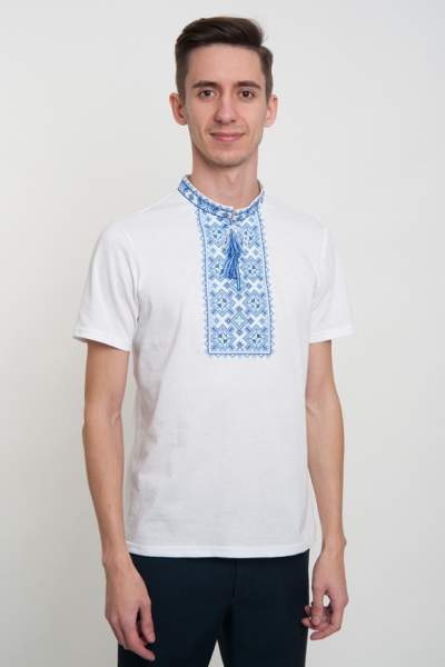 Мужская футболка с вышивкой (вышиванка), арт. 5202